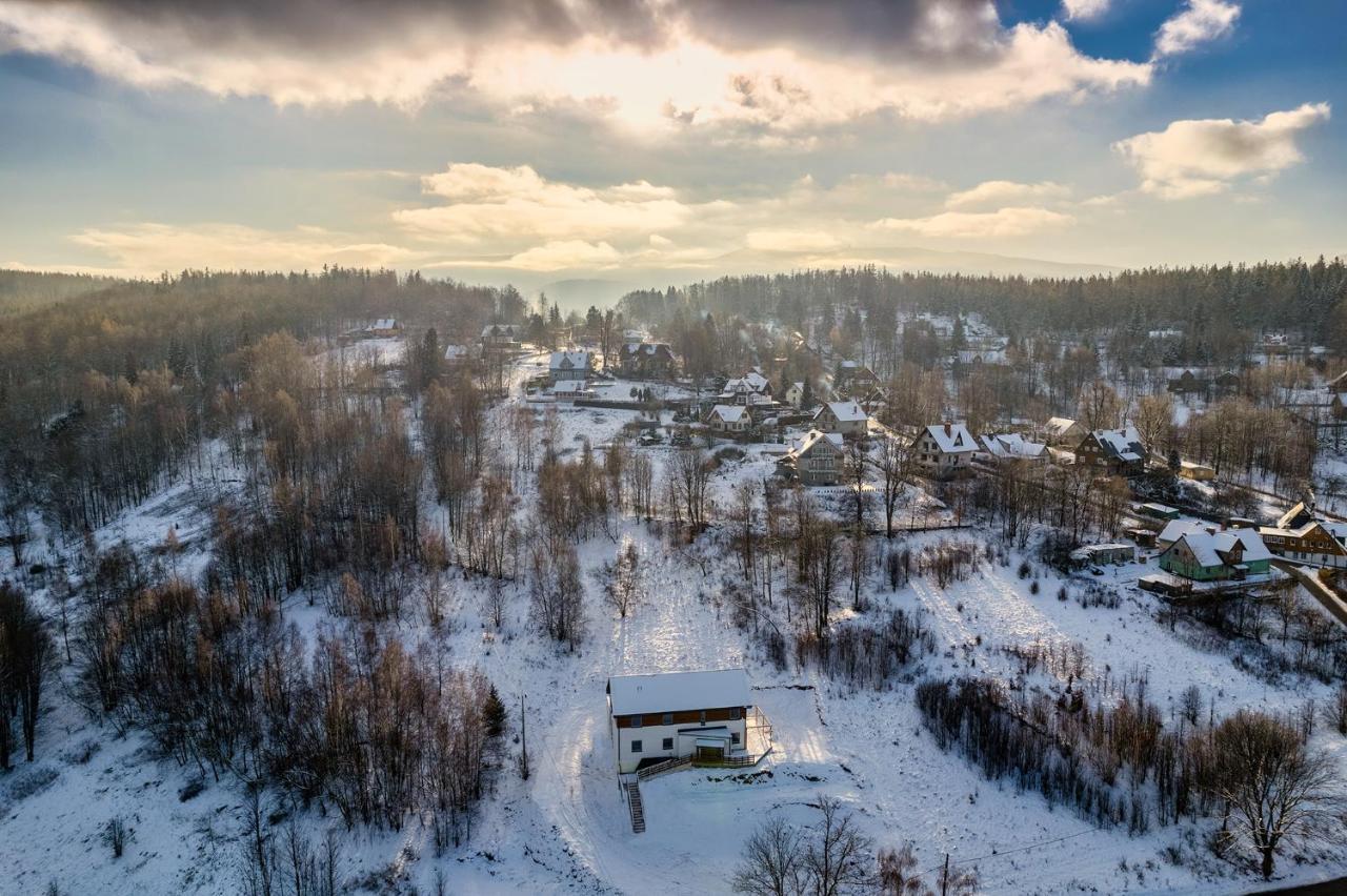 Montezera Sauna I Widok Na Gory Piechowice  Zewnętrze zdjęcie